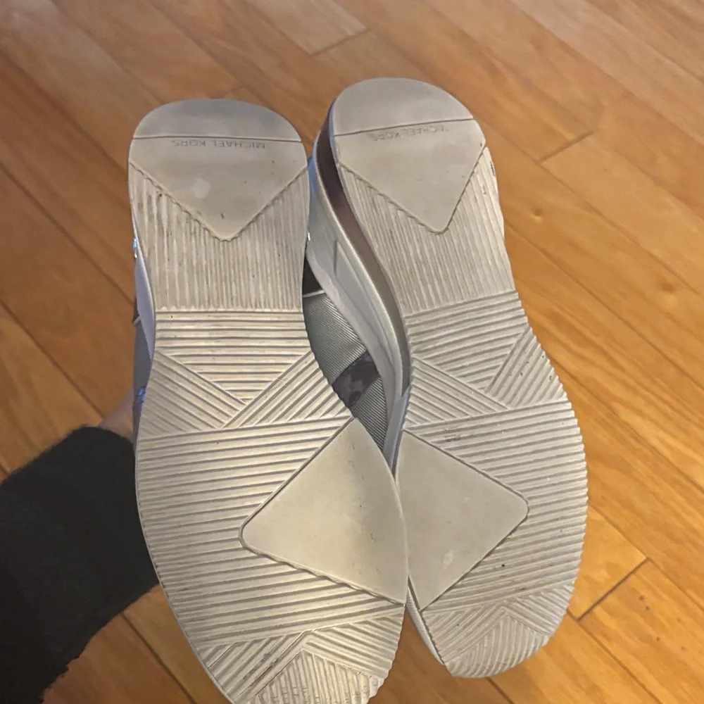 Michael Kors Lavender and White Sneakers - Picture 7 of 11
